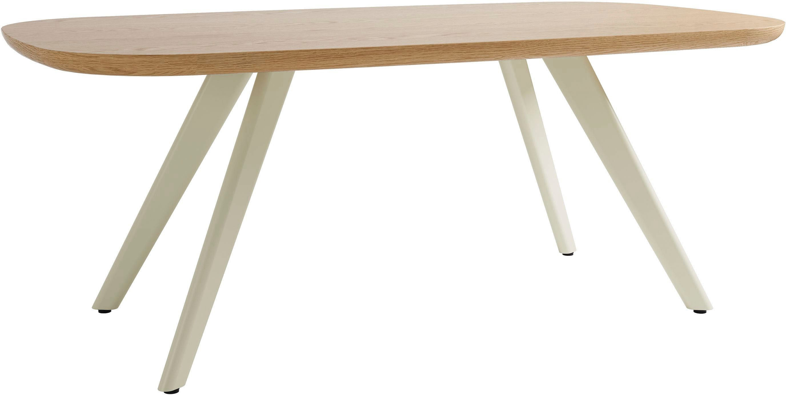 SCHÖNER WOHNEN-Kollektion Esstisch LARVIK (1-St), in 160 cm oder 200 cm mit abgerundeter Kante
