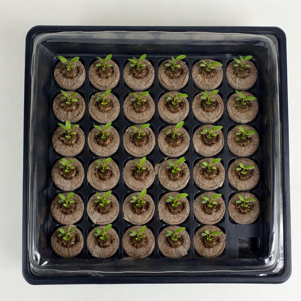 sesua Anzuchttablett Anzuchtset Anzucht Gewächshaus mit 35 Quelltabs Quellt günstig online kaufen