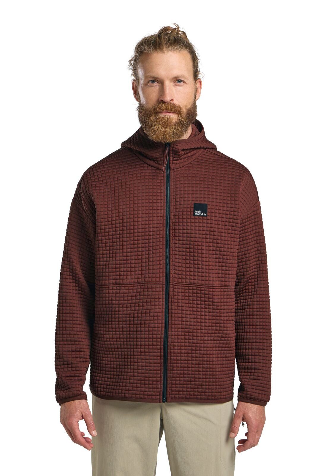 Jack Wolfskin Fleecejacke Mogari Hooded Full günstig online kaufen