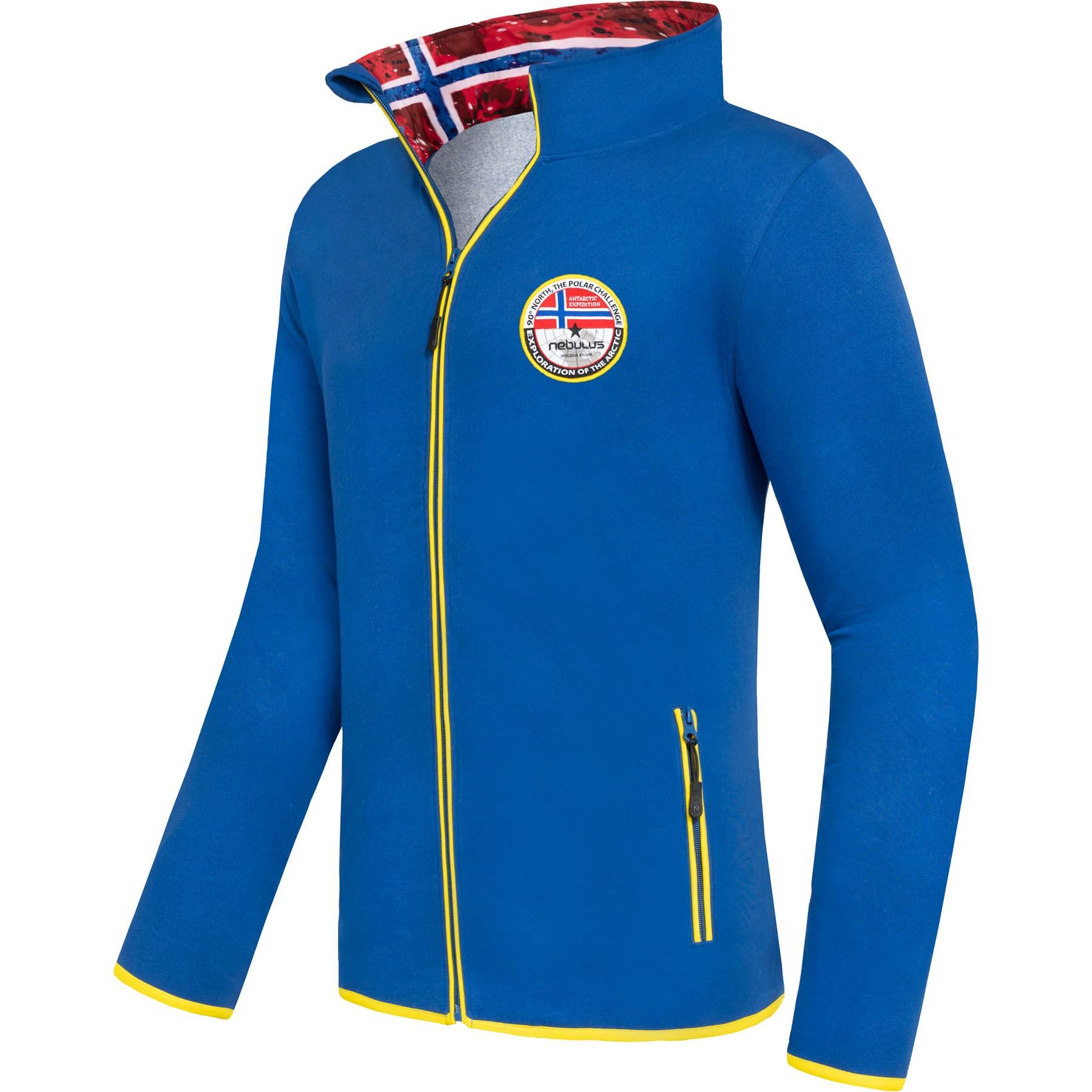 Nebulus Wolljacke COUNTY, P5474 - Herren, kobaltblau, XXL