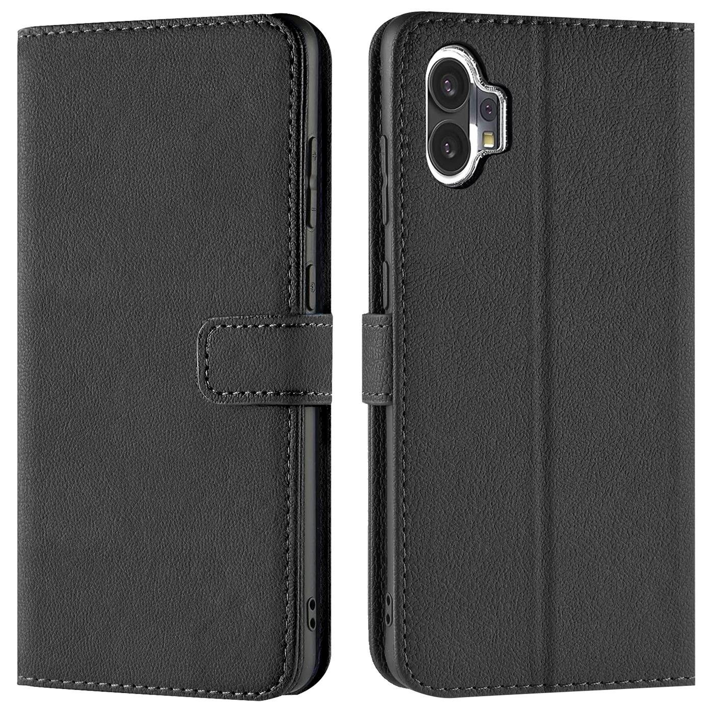 CoolGadget Handyhülle Book Case Handy Tasche für Nothing Phone (1) 6,55 Zoll, Hülle Klapphülle Flip Cover für Nothing Phone 1 Schutzhülle stoßfest