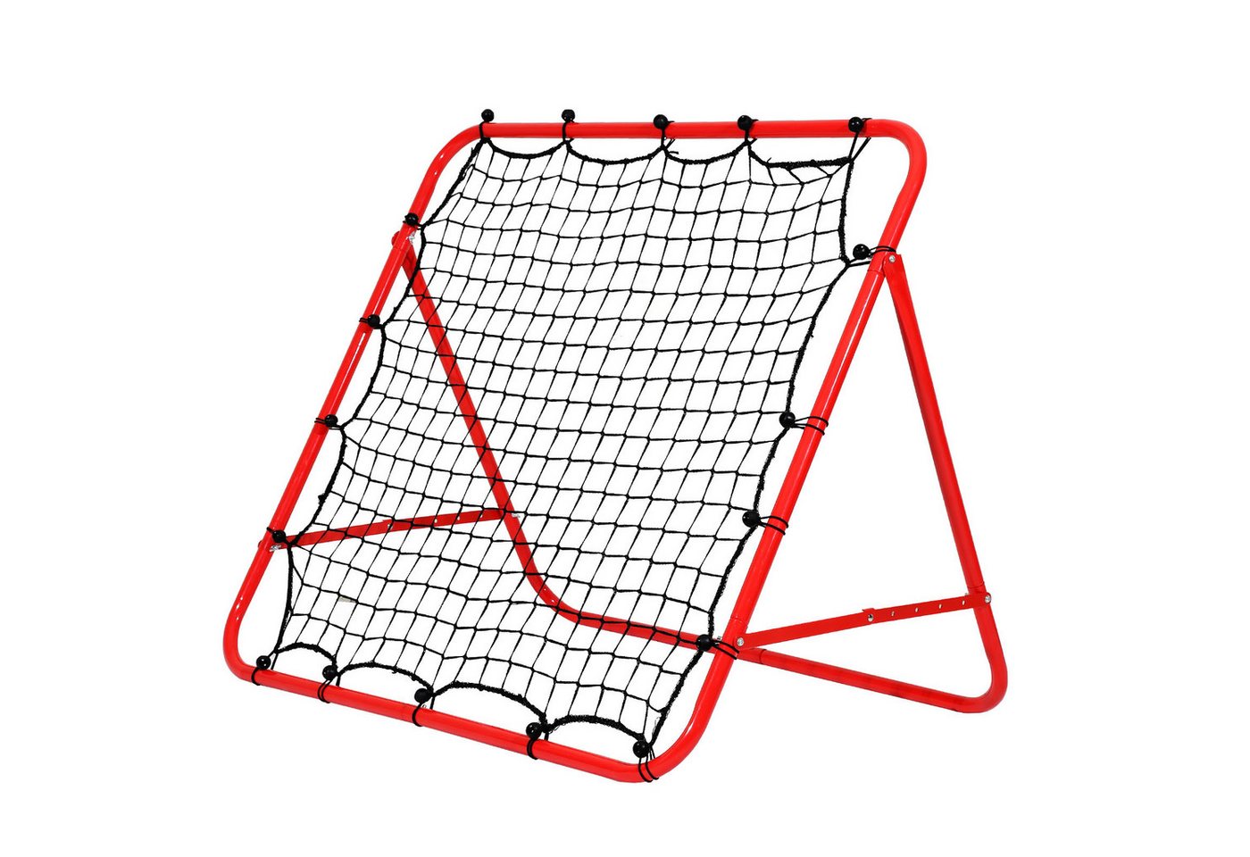 Clanmacy Rebounder Fußball Rebounder Kickback Trainingshilfe Rückprallwand Verstellbar