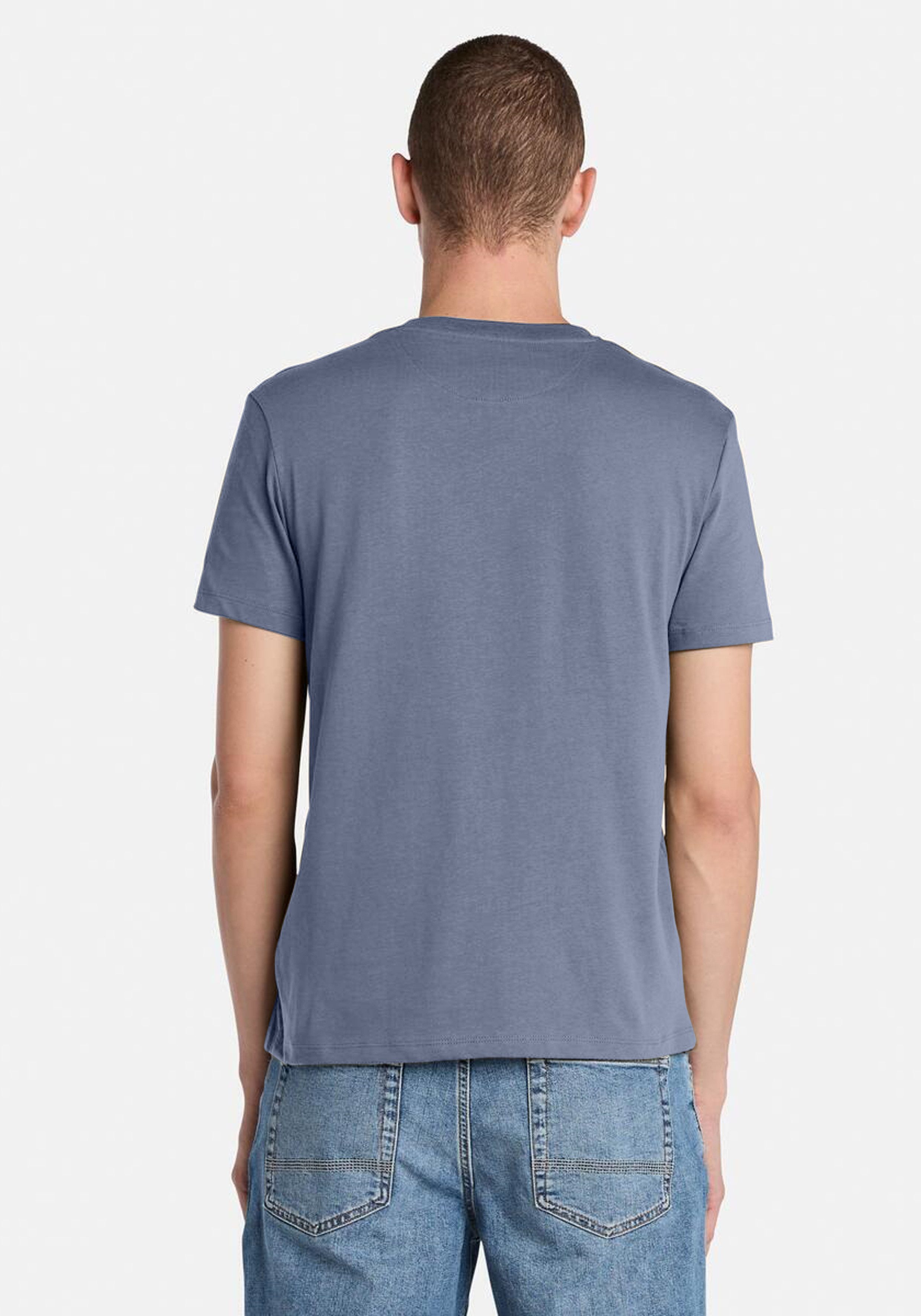 Timberland T-Shirt DUNSTAN RIVER Short Sleeve Tee mit Logostickerei, aus Baumwolle