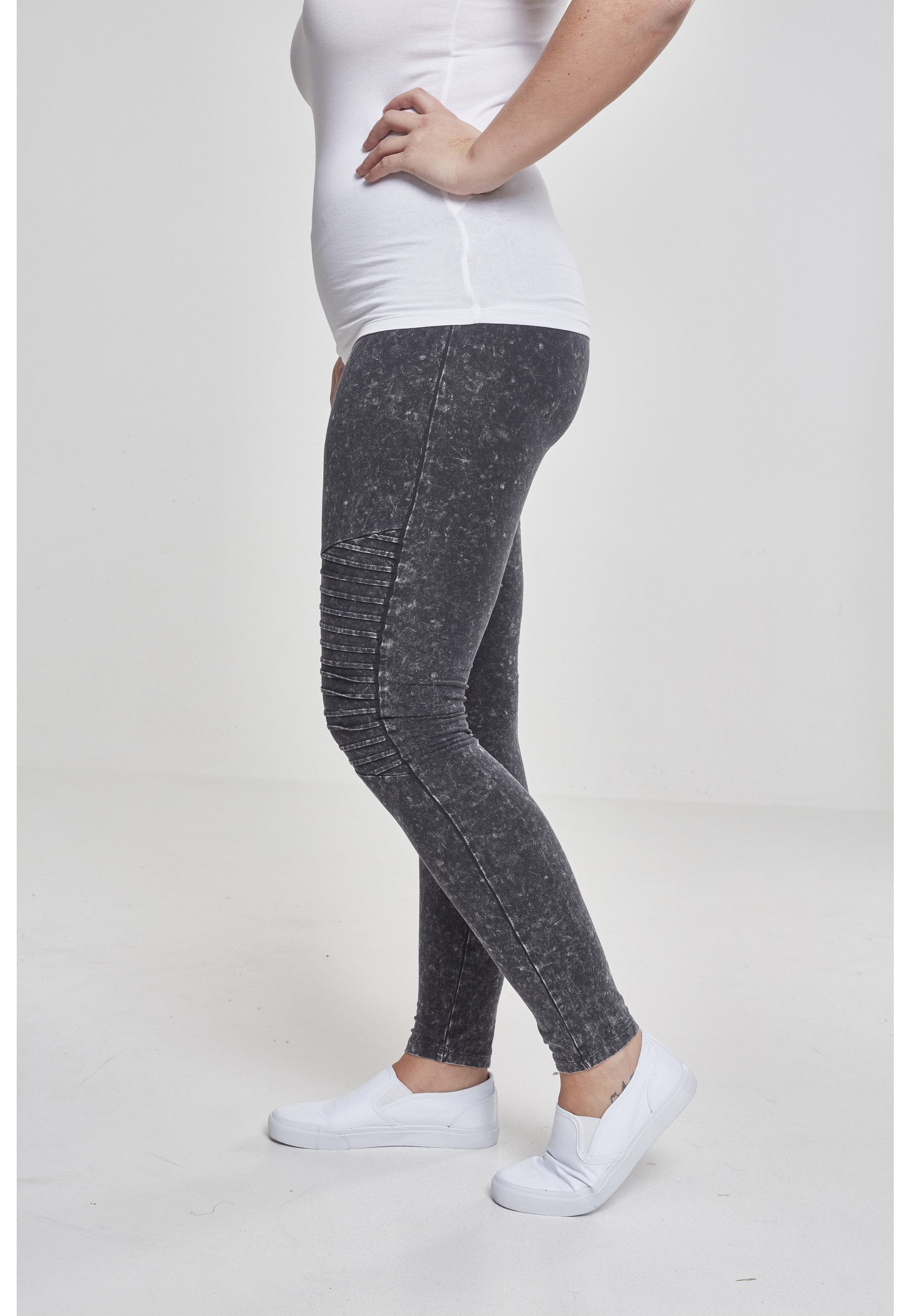URBAN CLASSICS Leggings Urban Classics Damen Ladies Denim Jersey Leggings (1-tlg)