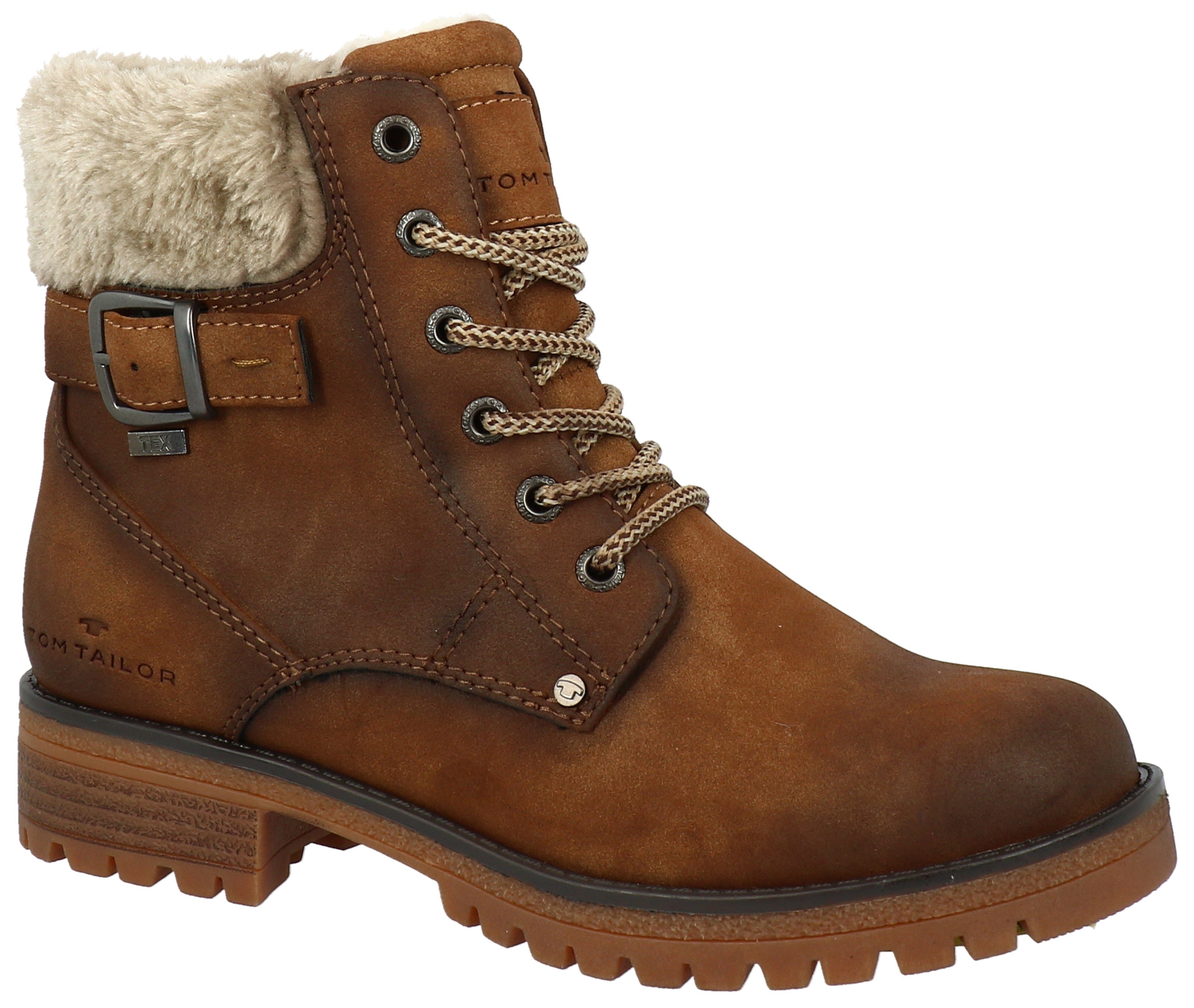 TOM TAILOR Winterboots Workerboots, Hiking Boot mit Blockabsatz günstig online kaufen