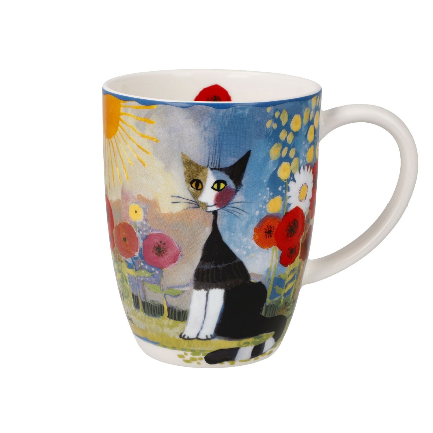 Goebel Tasse Rosina Wachtmeister, Fine Bone China, in Geschenkbox, Bunt, Luce Solare, H: 11cm