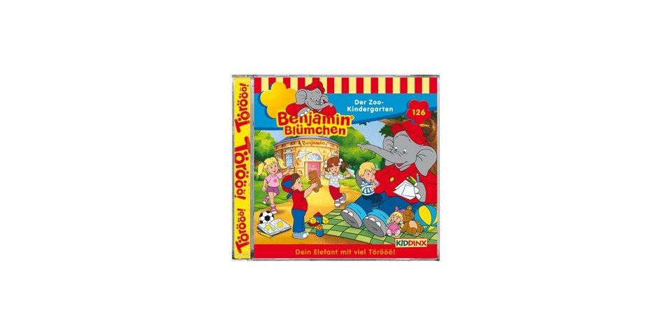 Hörspiel-CD Benjamin Blümchen 126 - Der Zoo-Kindergarten