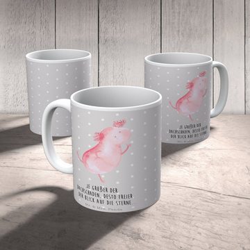Mr. & Mrs. Panda Tasse Axolotl Tanzen, Kaffeebecher, Keramiktasse, Tasse Sprüche, Keramik, Langlebige Designs
