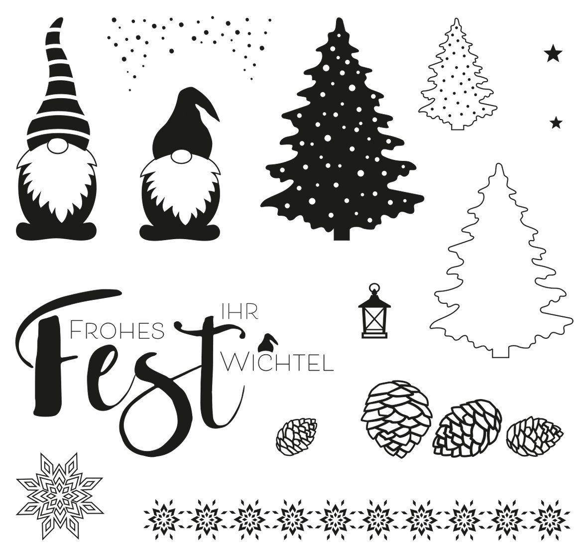 Stempel Wichtelweihnacht