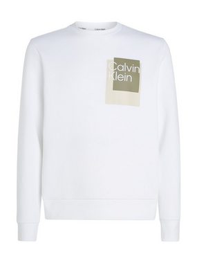 Calvin Klein Sweatshirt OVERLAY BOX LOGO SWEATSHIRT