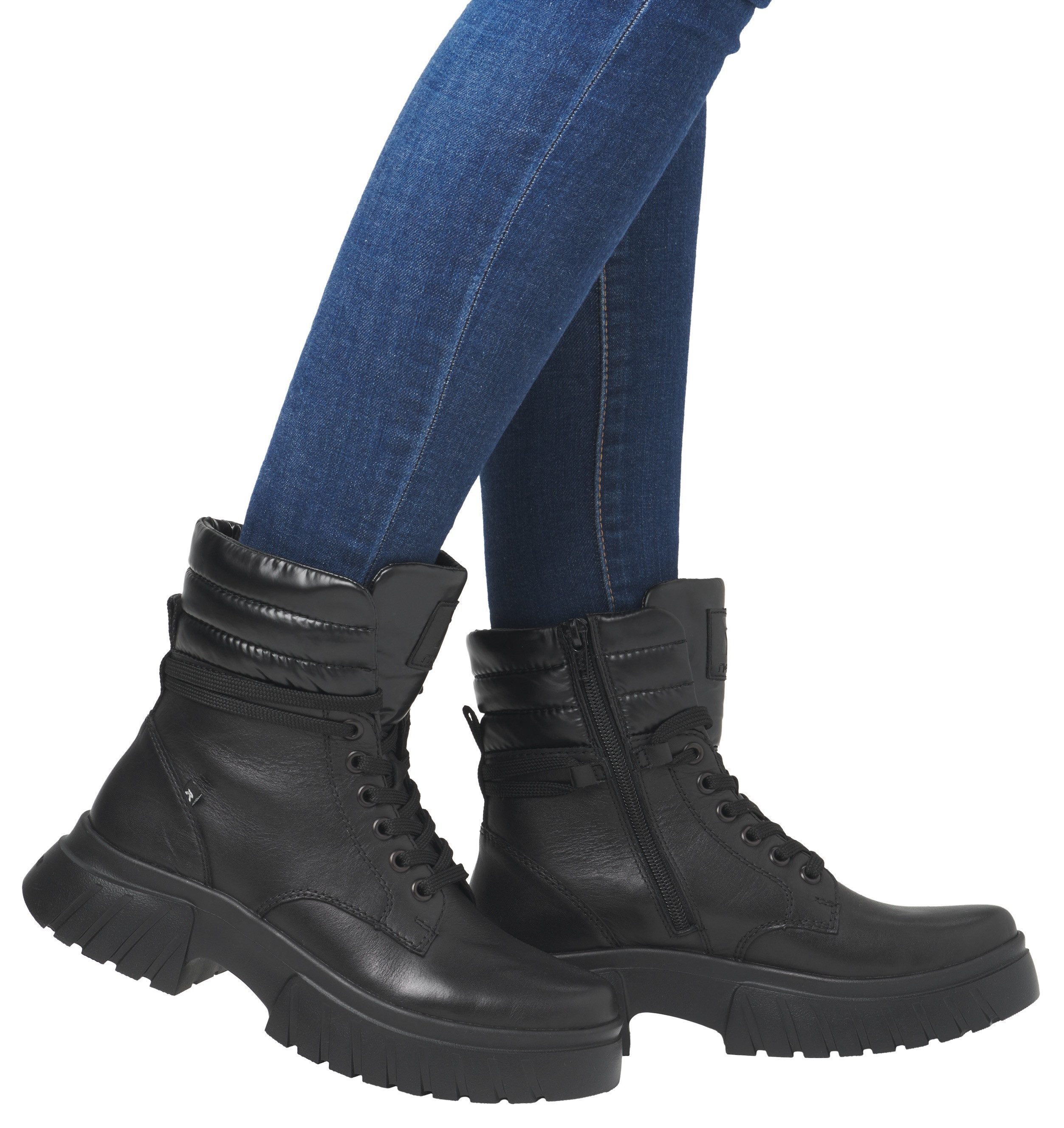 Rieker EVOLUTION Schnürboots, Stiefelette, Plateauboots mit günstig online kaufen