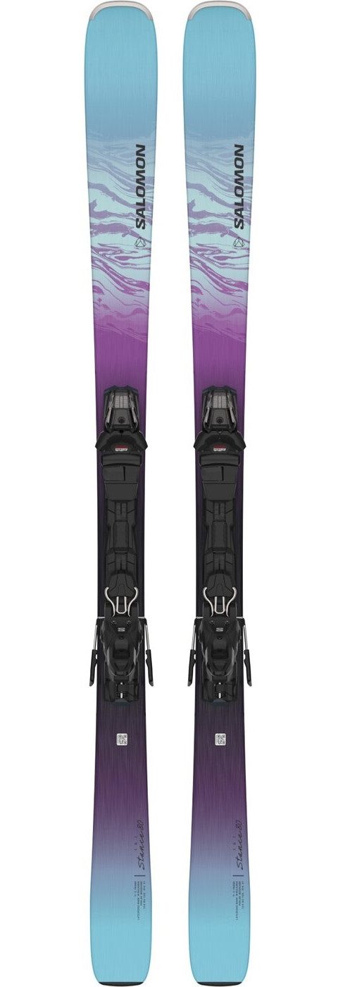 Salomon Allmountaincarver E STANCE W 80 + M10 GW L80 BLACK/DEWBERRY/ANGEL BLUE