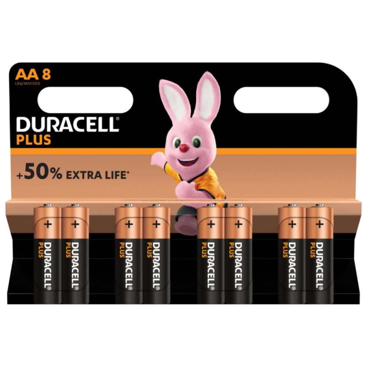 Duracell MN 1500 Plus Power Mignon 8-er Blister Batterie
