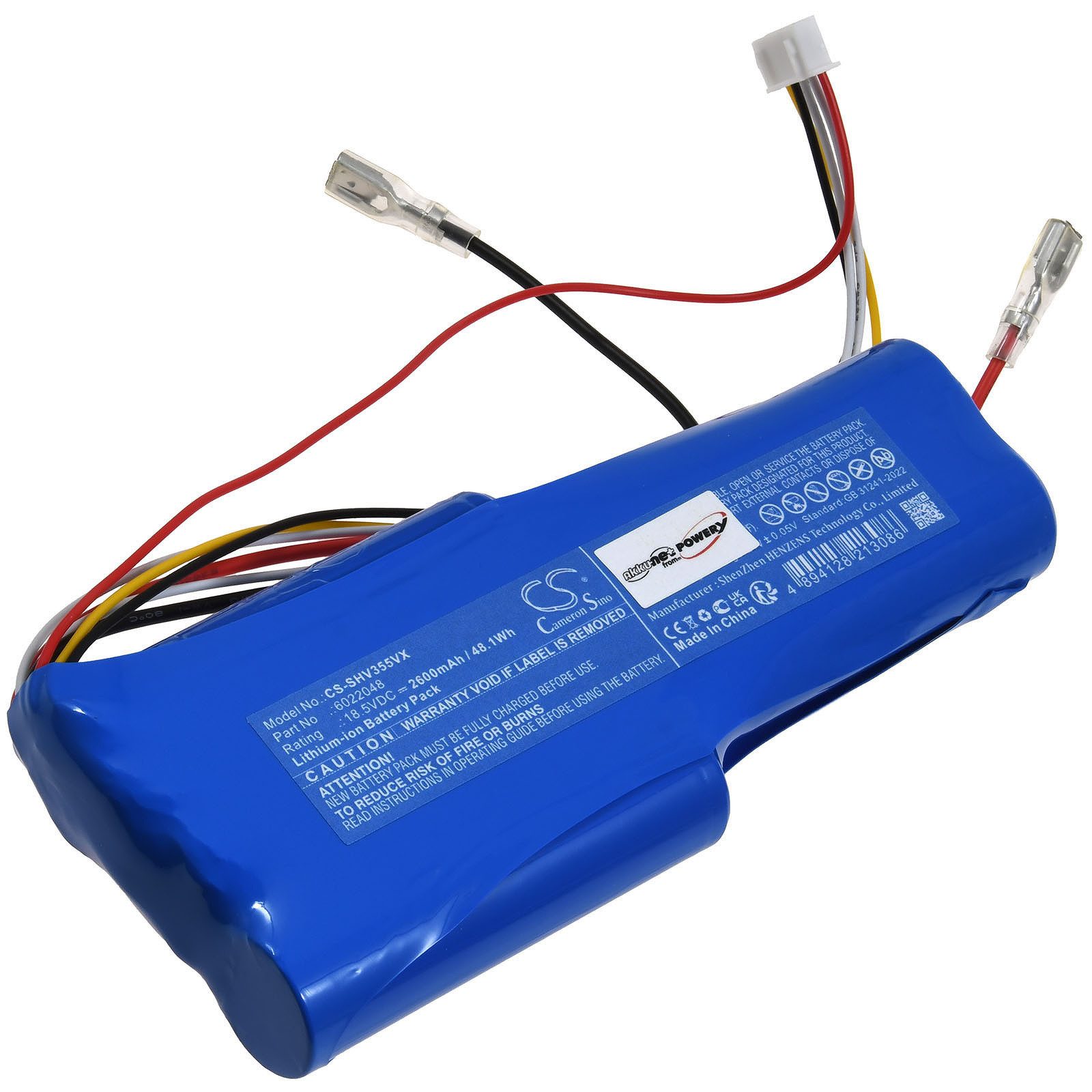 Powery Akku für Severin HV7146 ES3559 Akku 2600 mAh (18.5 V)