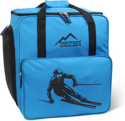 normani Sporttasche Skitasche 53 l Alpine Depo, Skischuhtasche mit separatem Helmfach und Rucksackfunktion - Rollschuhtasche oder Snowboardschuhtasche