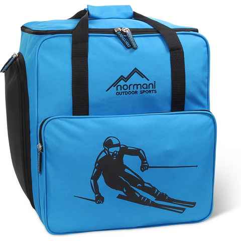 normani Sporttasche Skitasche 53 l Alpine Depo, Skischuhtasche mit separatem Helmfach und Rucksackfunktion - Rollschuhtasche oder Snowboardschuhtasche