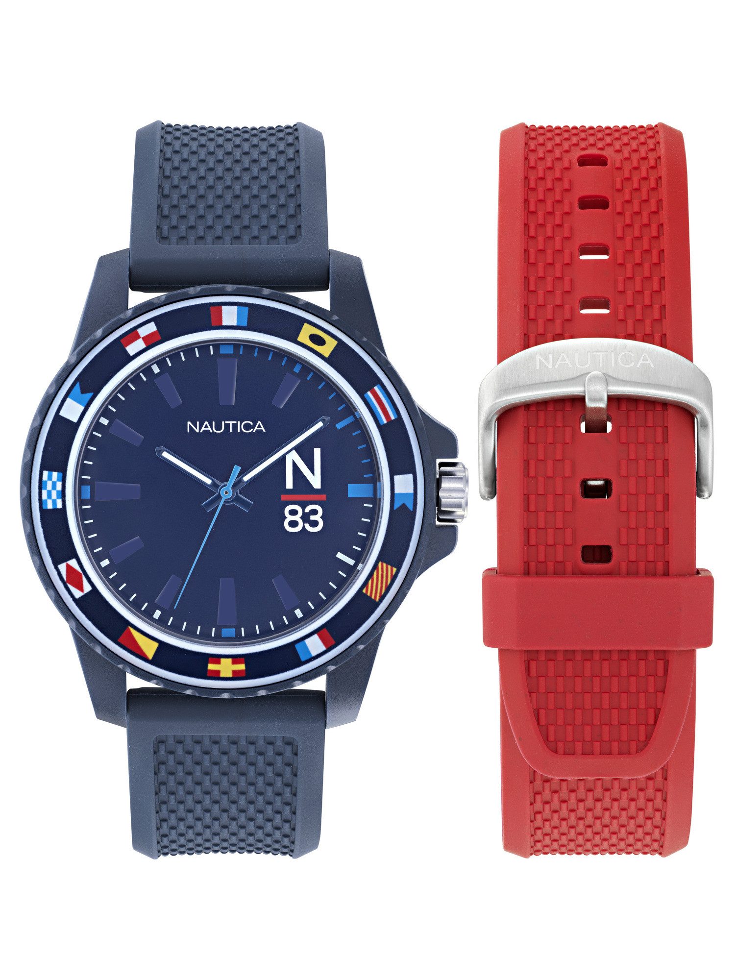 NAUTICA Quarzuhr FINN WORLD, (1-tlg), analoge günstig online kaufen