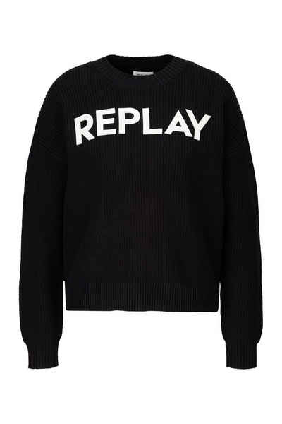 Replay Strickpullover COTTON FRESH HANDFEEL - 7 gg