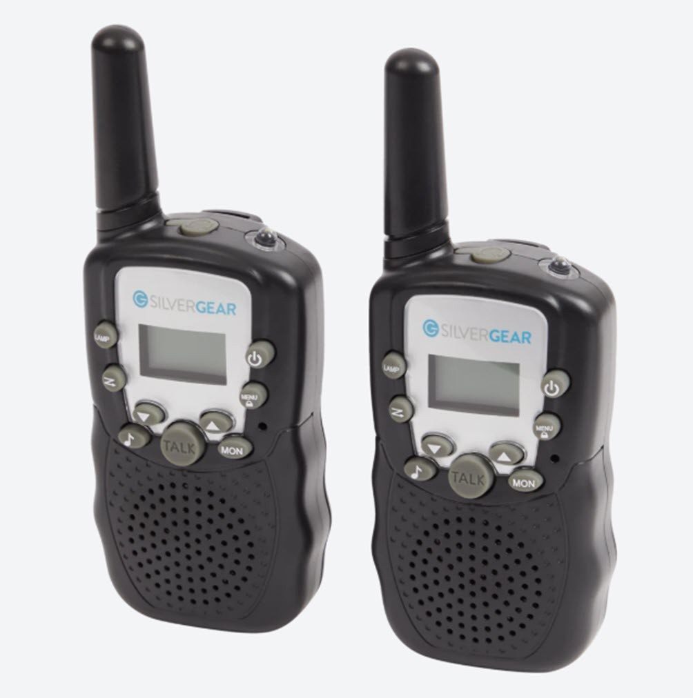 Karsten International Walkie Talkie Walkie Talkie Set 3 km LCD Display Funkgerät