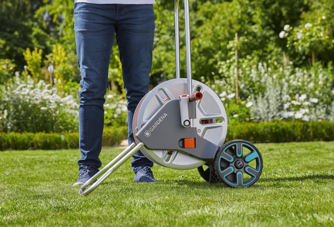 Thumbnail - GARDENA Schlauchwagen Gardena Schlauchwagen CleverRoll M Metall ohne