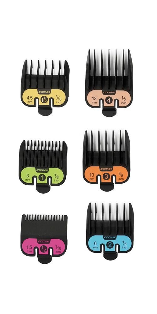 Comair Germany Haar- und Bartschneider Comair Aufsteckkamm-Set Vision Clipper