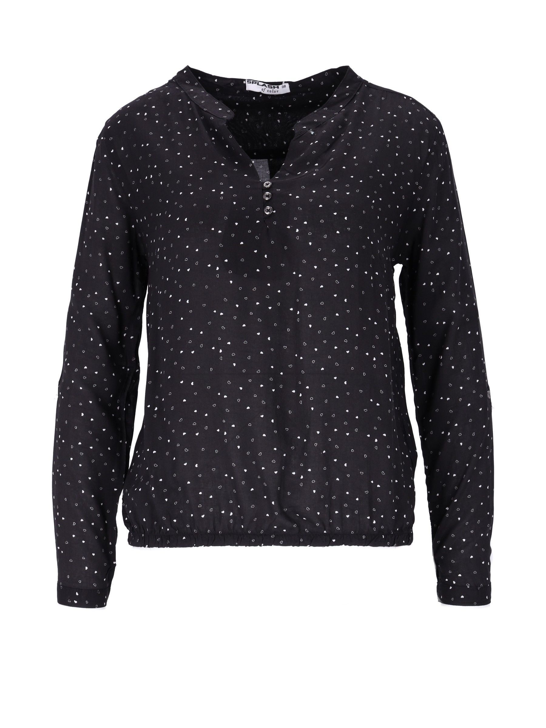 SPLASH OF COLOR Klassische Bluse