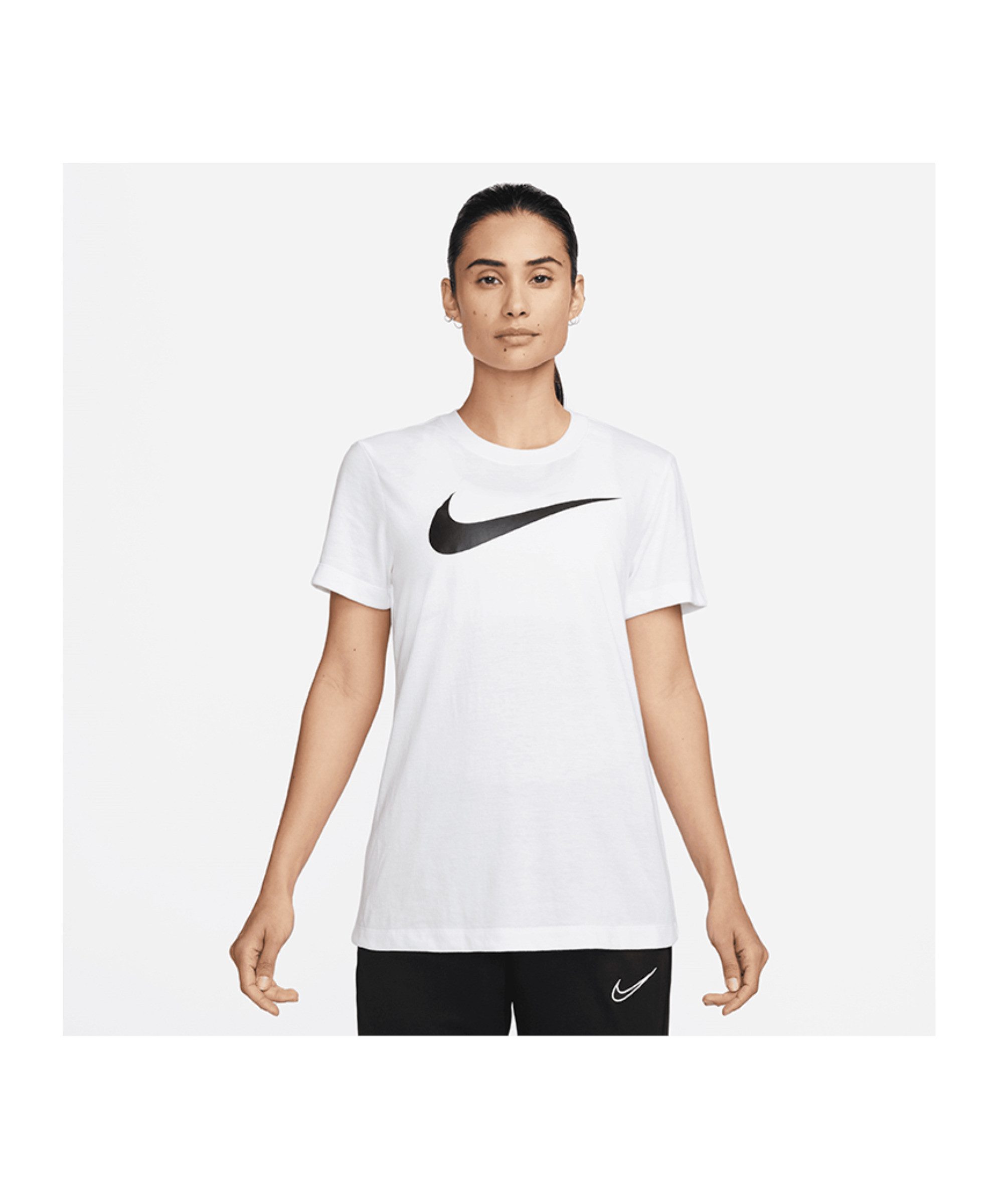 Nike T-Shirt Nike Performance Park 20 T-Shirt Swoosh Damen Polyester – Bild 4 von 5
