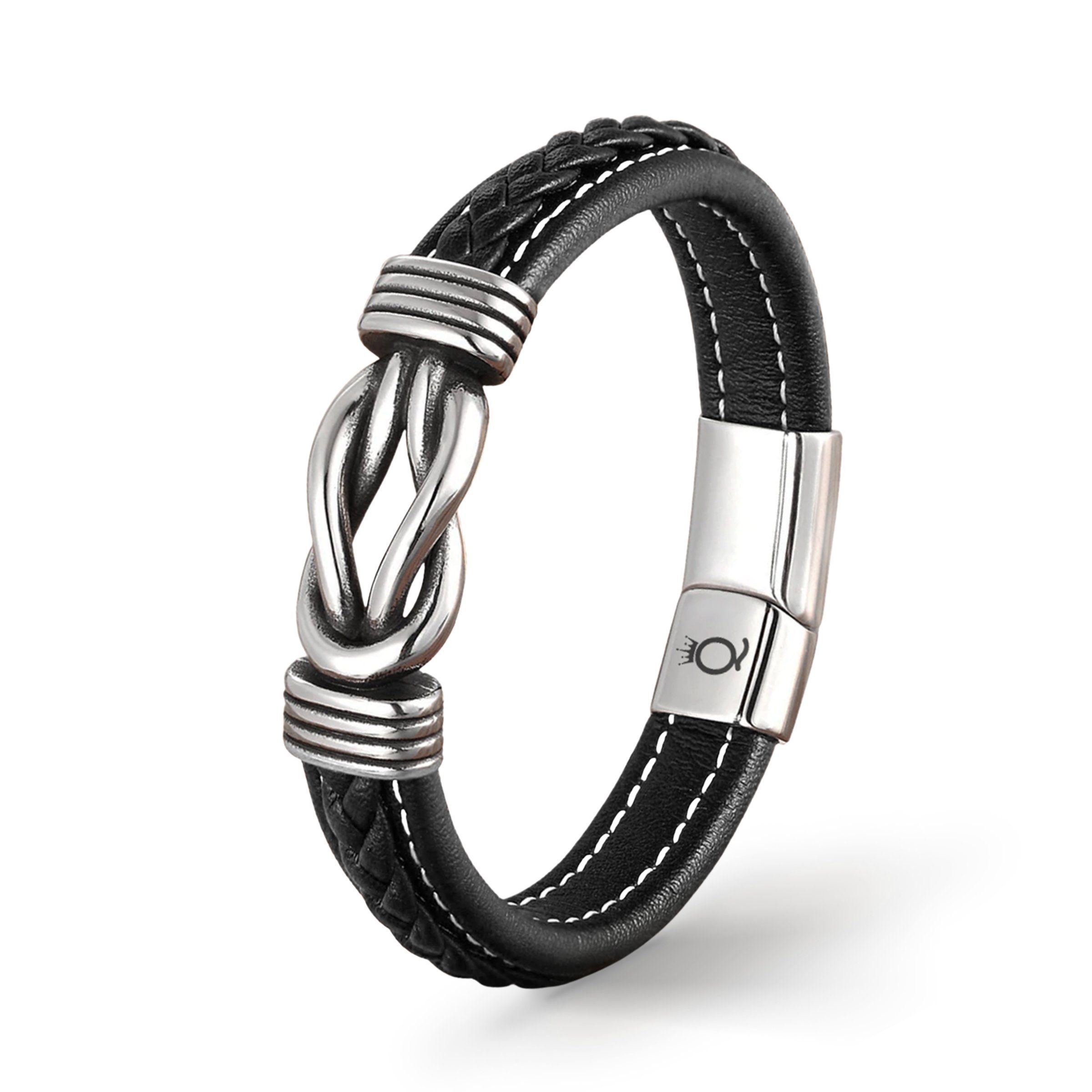 UNIQAL.de Lederarmband Unendlichkeit Leder Armband "INFINITY" günstig online kaufen