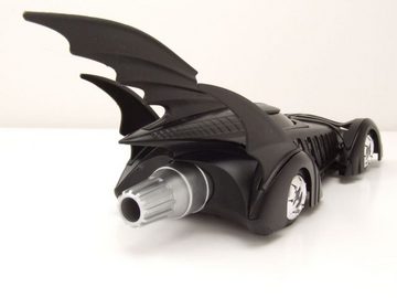JADA Modellauto Batman Forever Batmobile 1995 schwarz mit Figur Modellauto 1:24 Jada, Maßstab 1:24