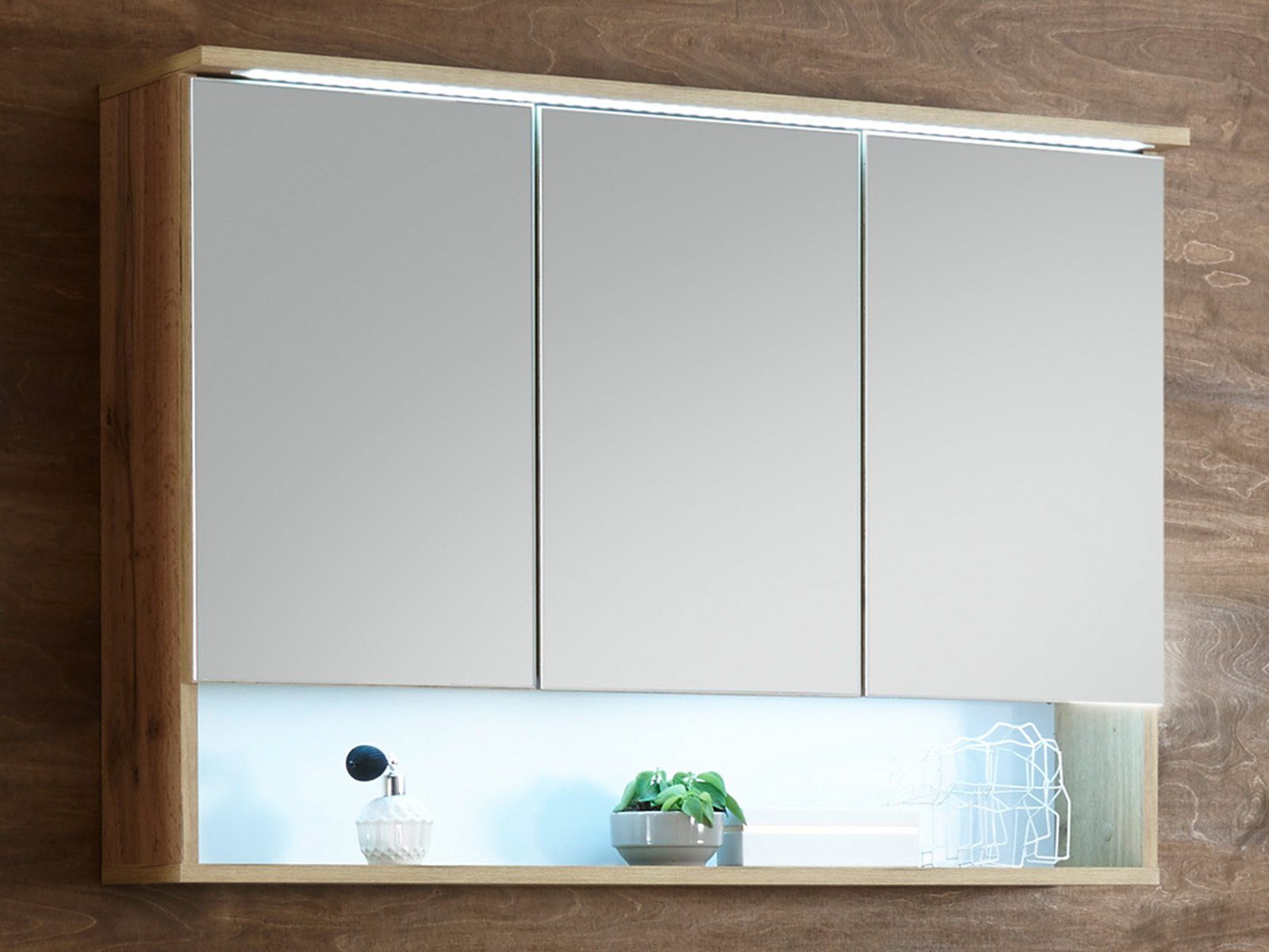 PREISBRECHER Spiegelschrank Bella 100 x 70 günstig online kaufen