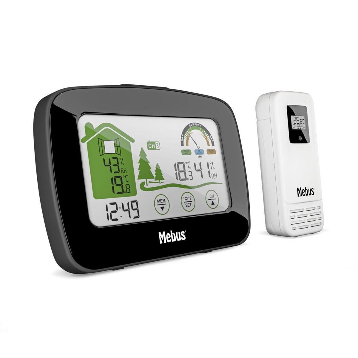 Mebus 40902 Funk-Wetterstation Wetterstation