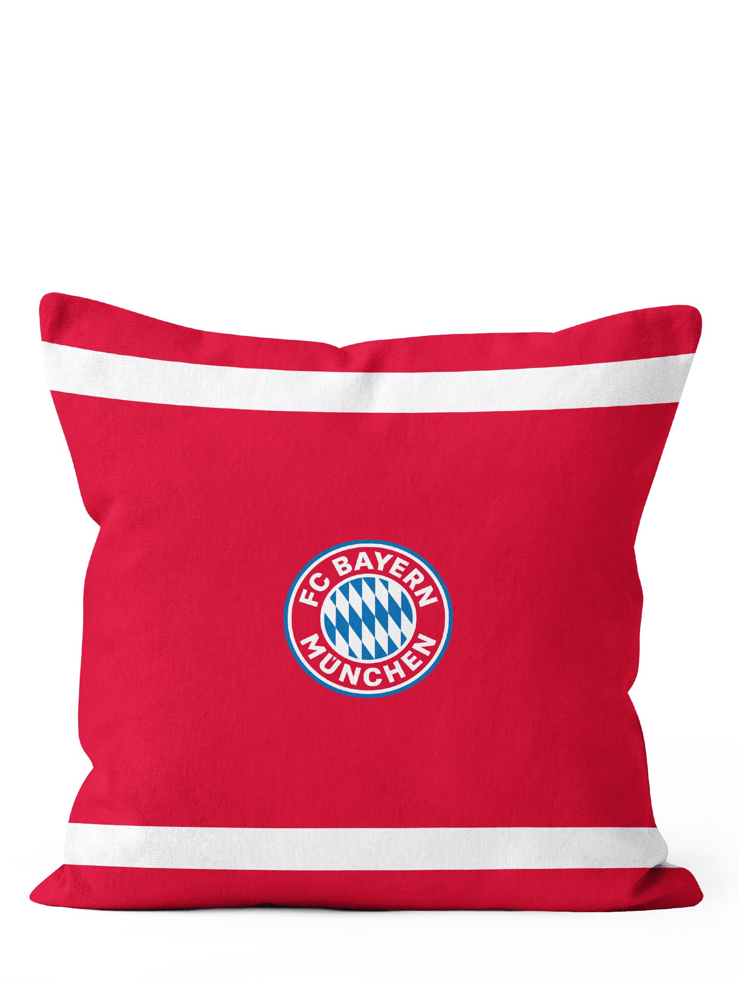FC Bayern München Kopfkissen FC Bayern München I Kissen 40x40 cm I Rot