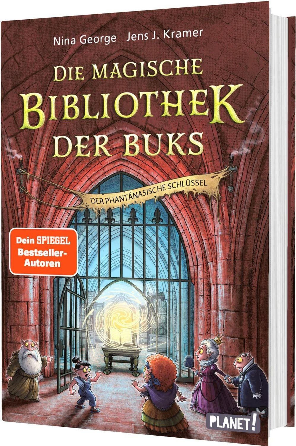 Die magische Bibliothek der Buks 3: Der Phantánasische Schlüssel / Nina George, Jens J. Kramer, Spannend-skurriles Abenteuer über die Macht der Bücher 