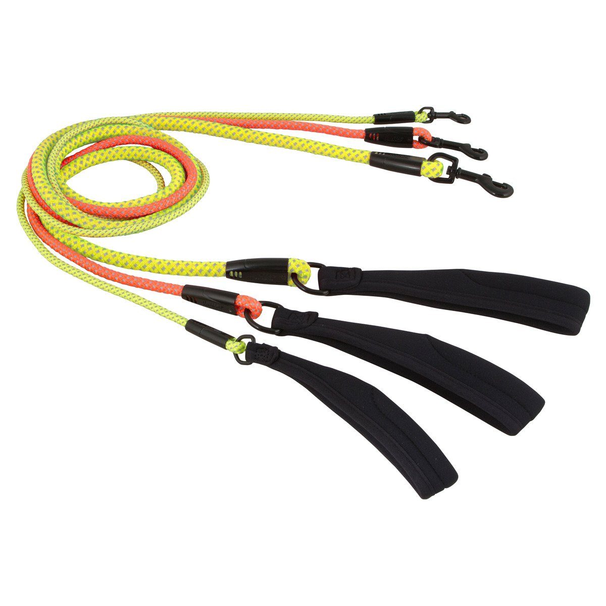 HURTTA Hundeleine Dazzle Mountain-Rope Leine orange