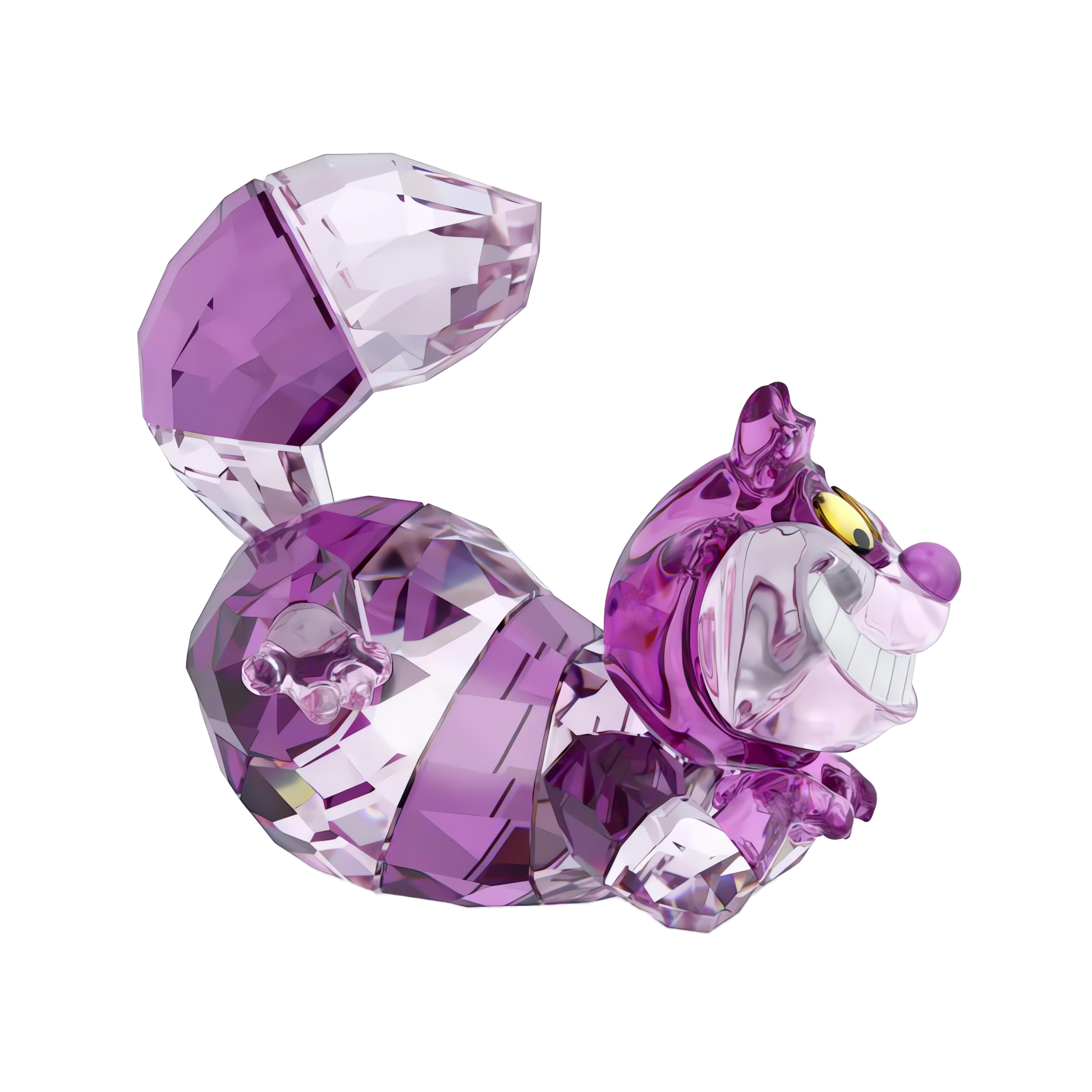 Swarovski Dekofigur Kristallfigur Sammelfigur Alice Cheshire Cat Grinsekatze (1 St), Swarovski® Kristall