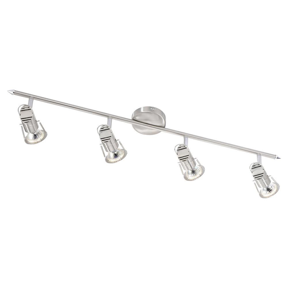 JUST LIGHT LED Deckenleuchte, Leuchtmittel inklusive, Warmweiß, LED 12 Watt Decken Strahler IP20 Leuchte beweglich Spots Beleuchtung