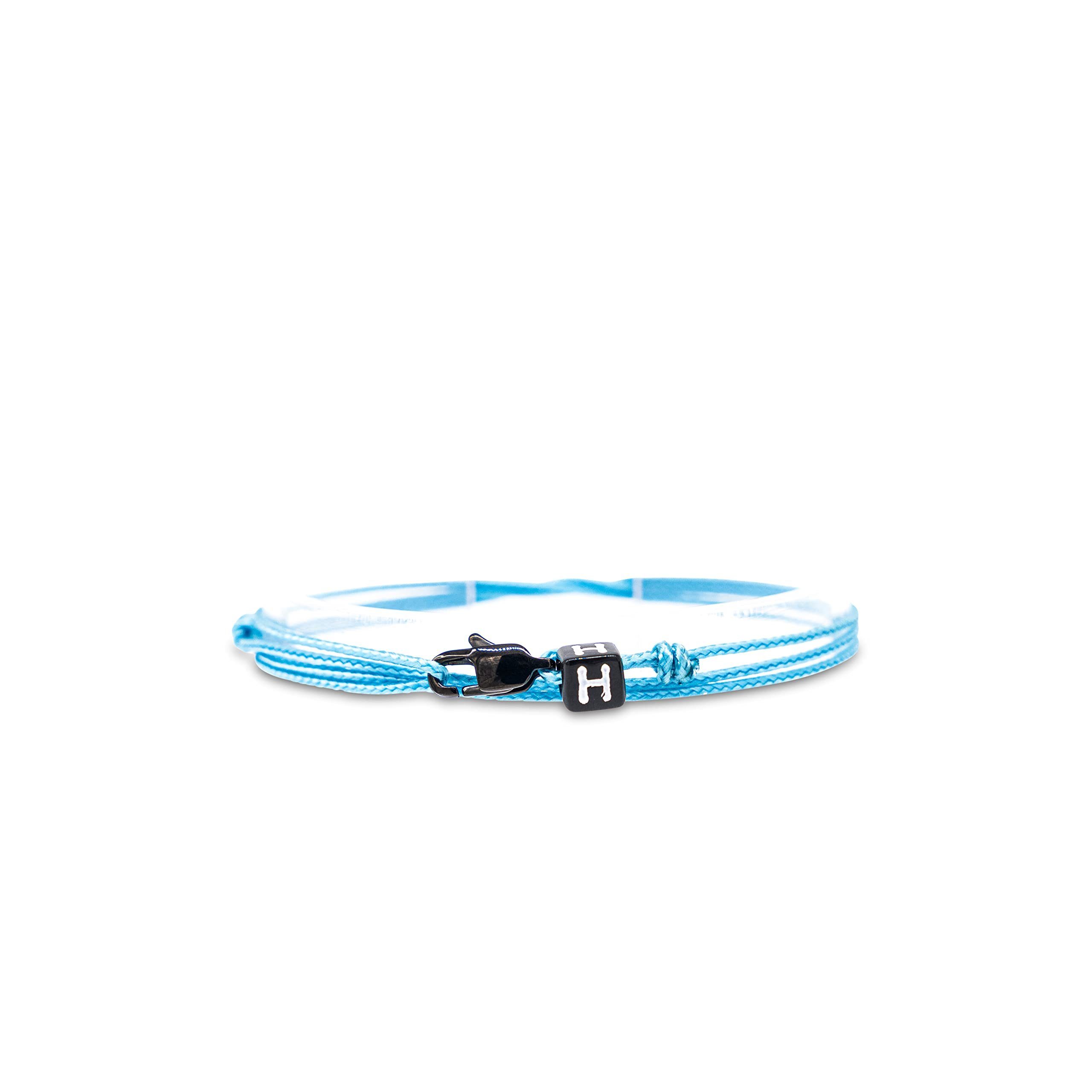 Made by Nami Wickelarmband Buchstaben-Armband Personalisiert Damen Herren Mädchen Pärchen-Armband, Freundschaftsarmband Verstellbar - beste Freundin Geschenk