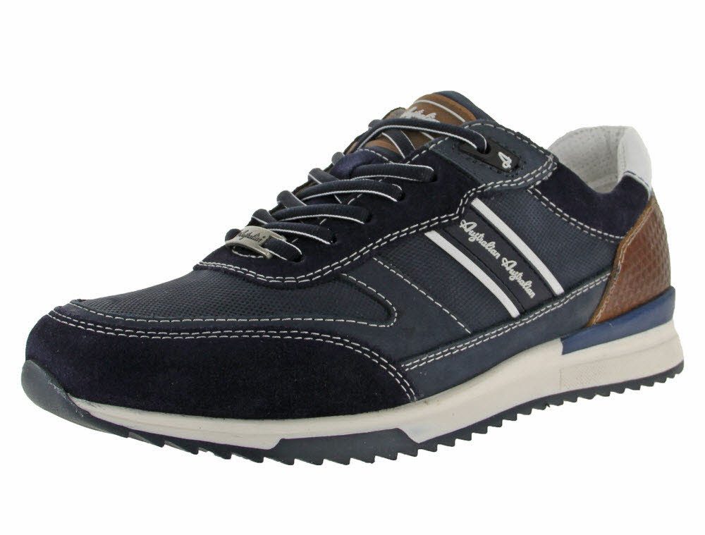 Australian Herren Halbschuhe Sneaker Schnürschuh
