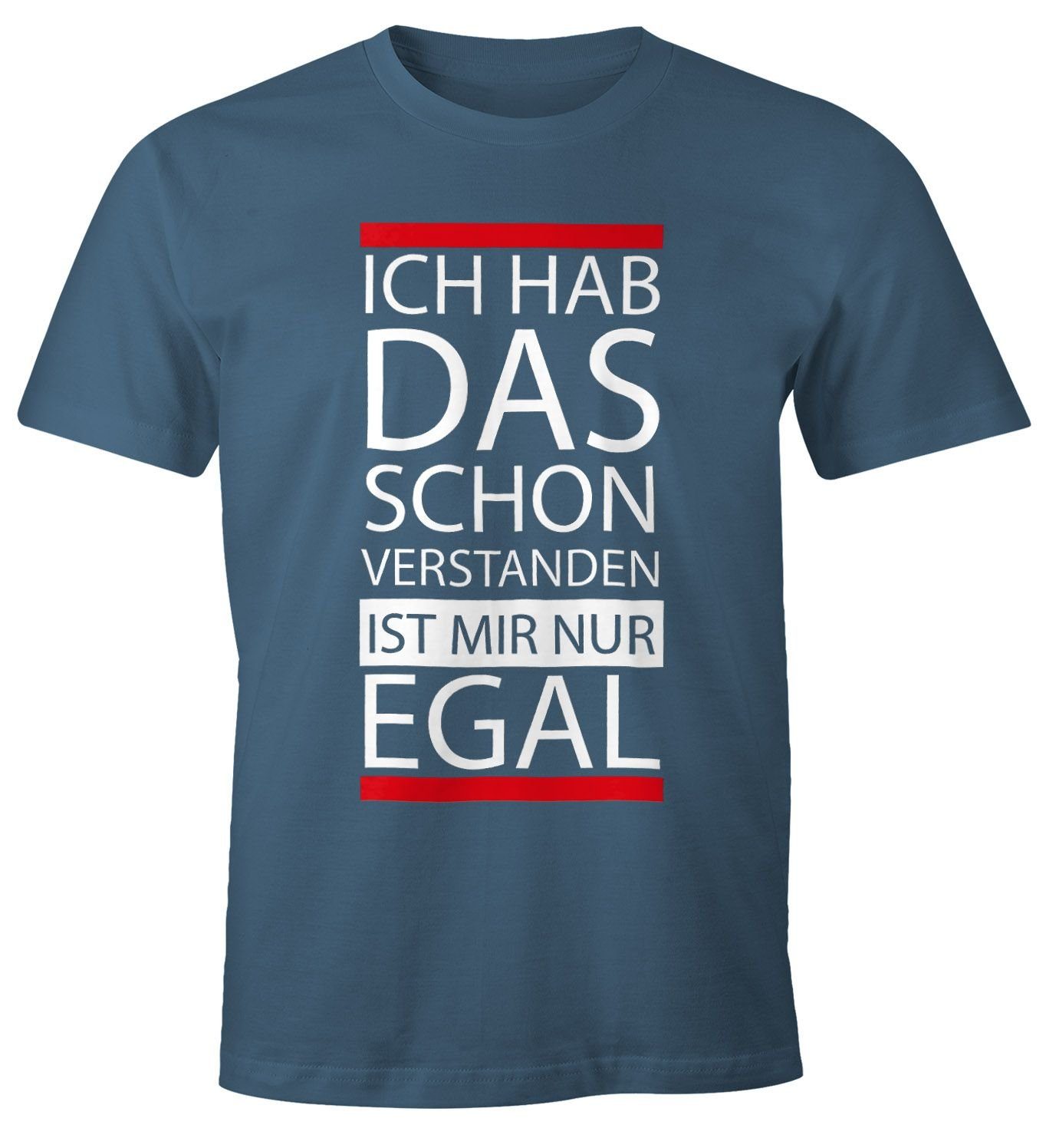 MoonWorks Print-Shirt Herren T-Shirt - Ich günstig online kaufen