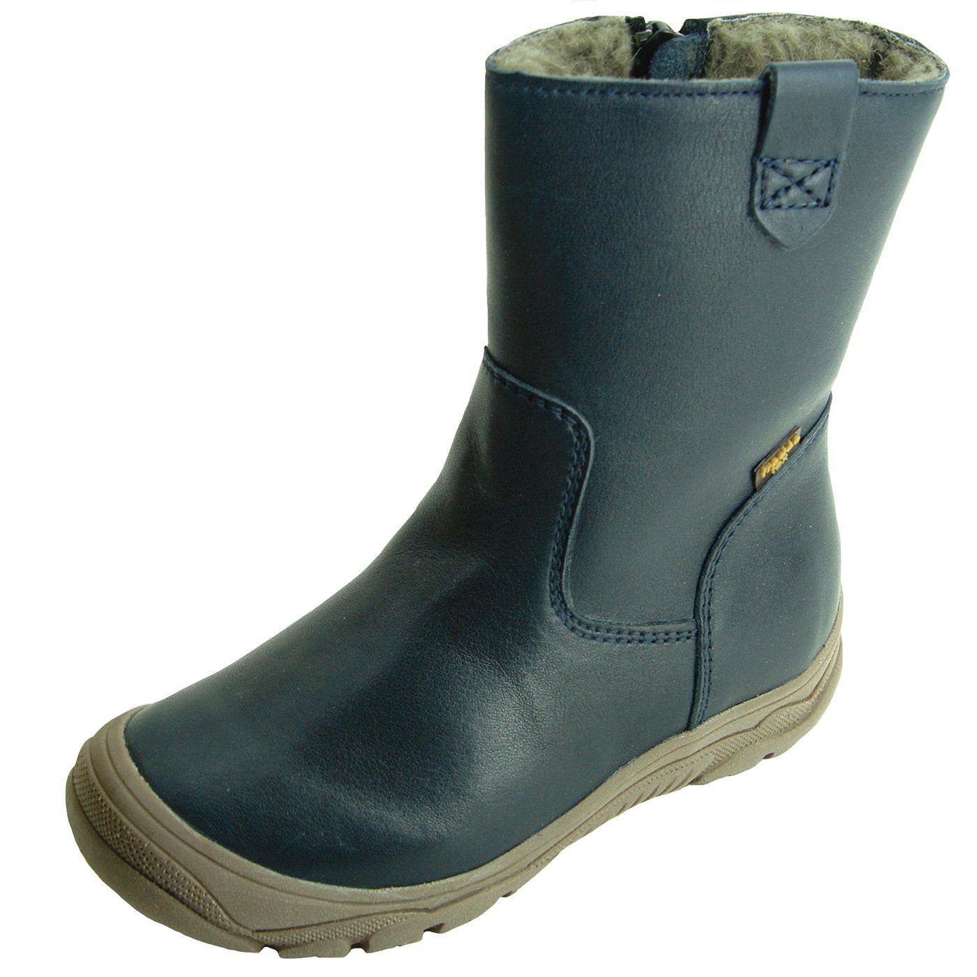 froddo® G3160139 Winterstiefel aus Leder mit Texmembran und Wollfutter Dunkelblau