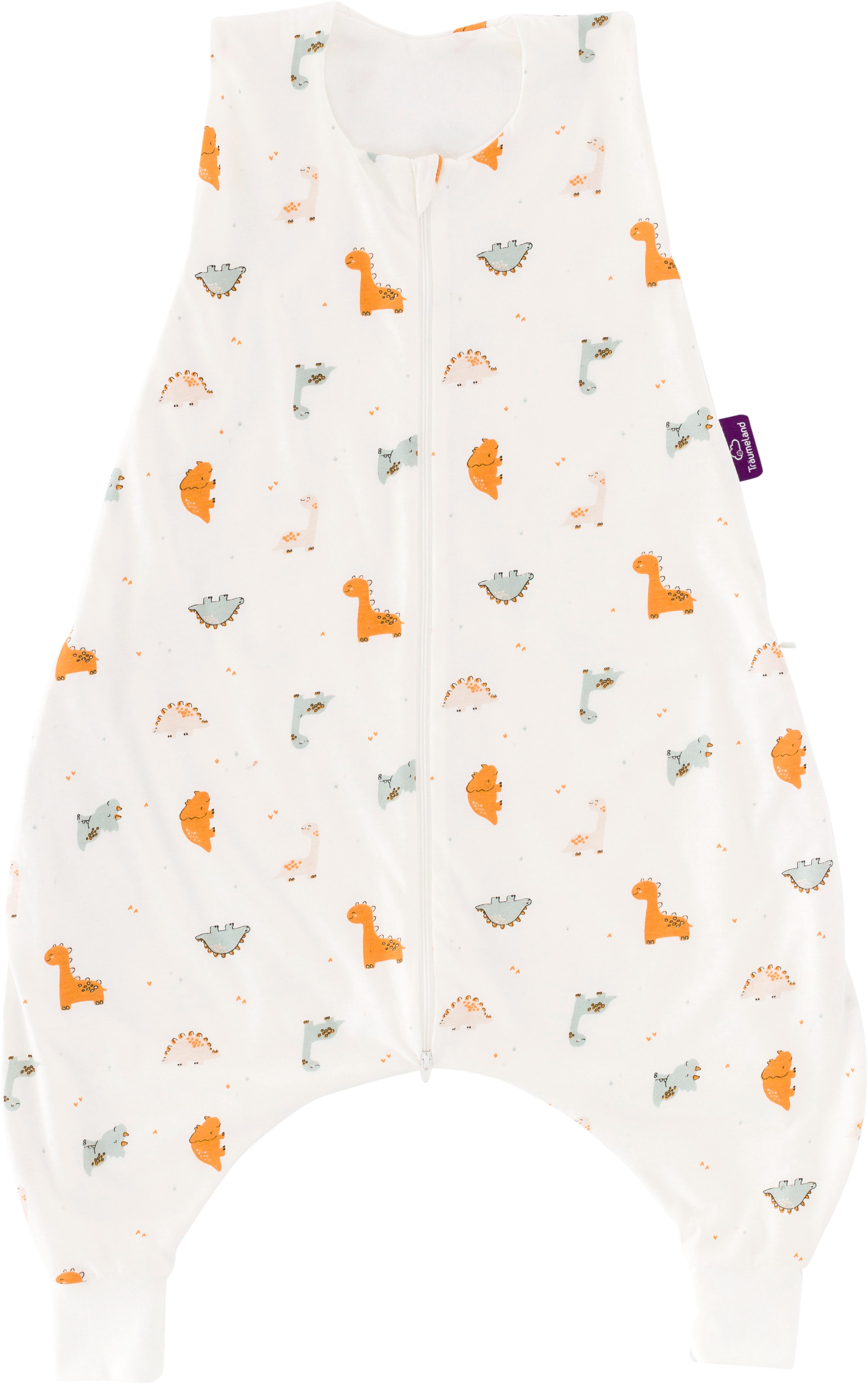 Babyschlafsack Schlafanzug light "to GO" Baumwolle Dinolino