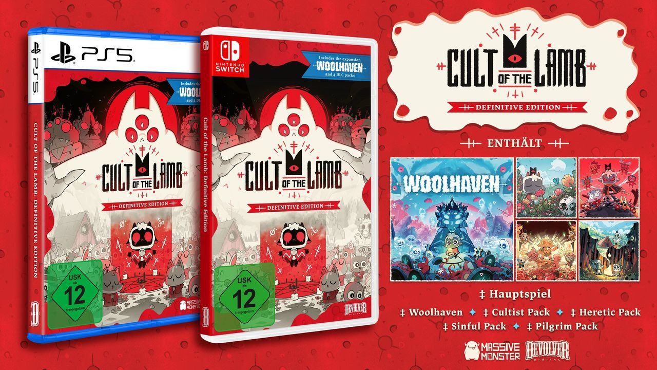 Cult of the Lamb Definitive Edition Nintendo Switch
