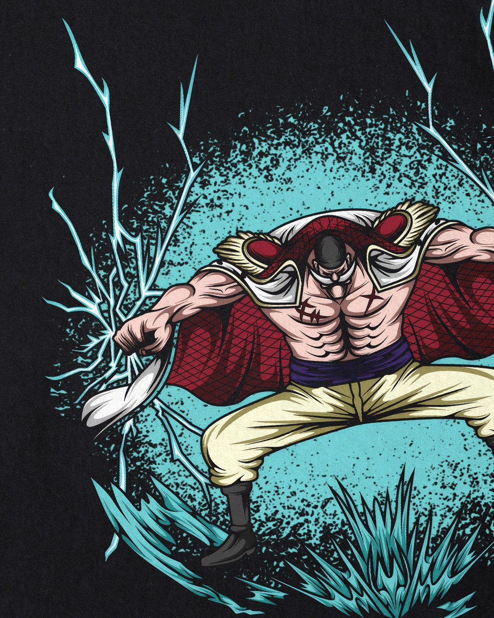 style3 T-Shirt one piece ruffy luffy monkey d strohhutbande strawhat piraten pirat