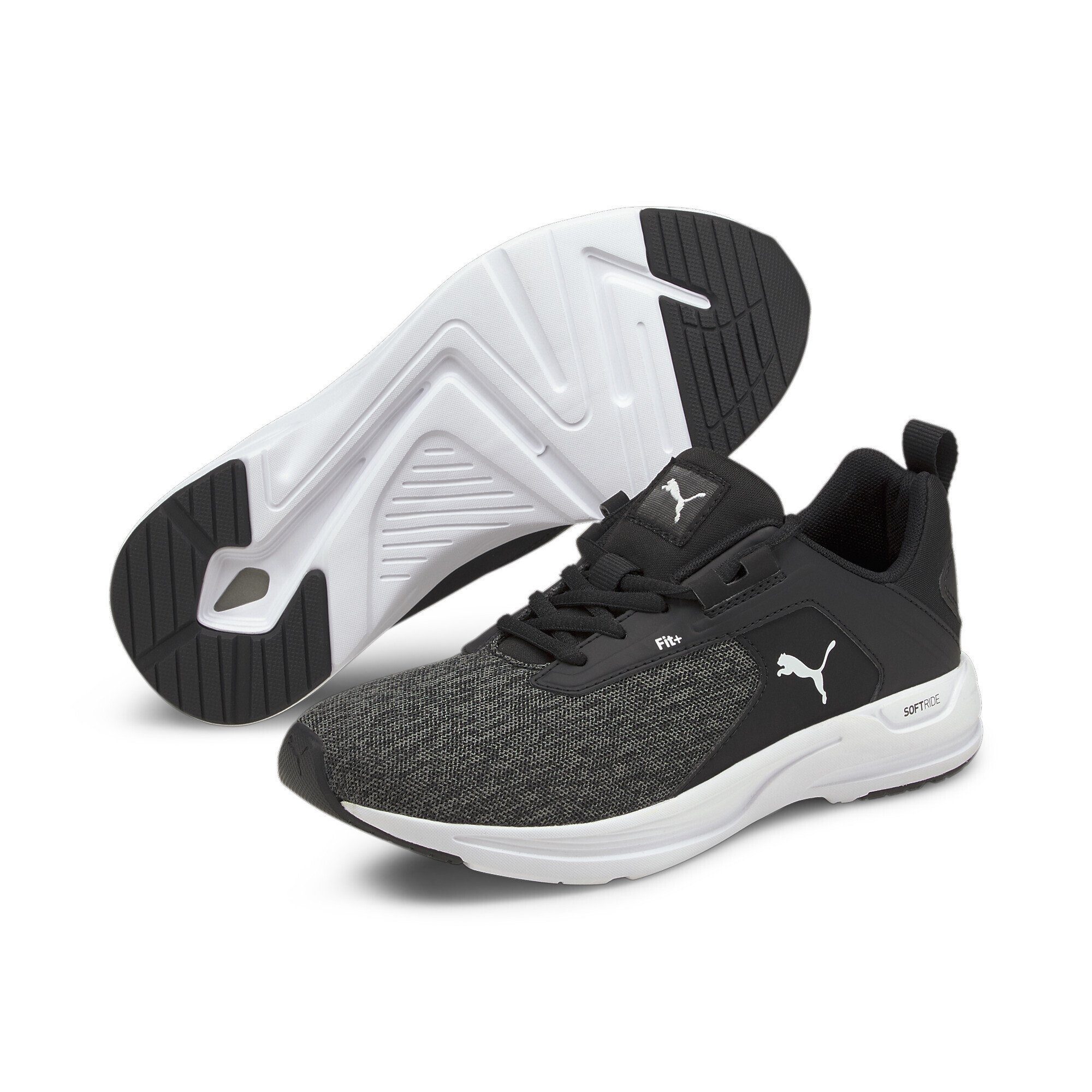 PUMA Jugendliche Black 2 Sneaker Alt White Laufschuh Comet