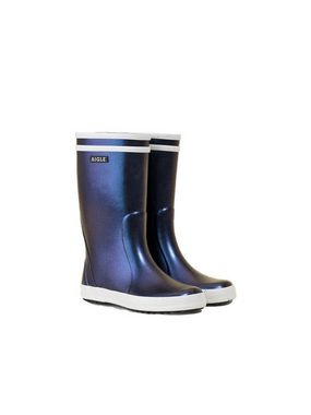 Aigle Aigle Lolly Irrise dunkelblau/metallic Gummistiefel