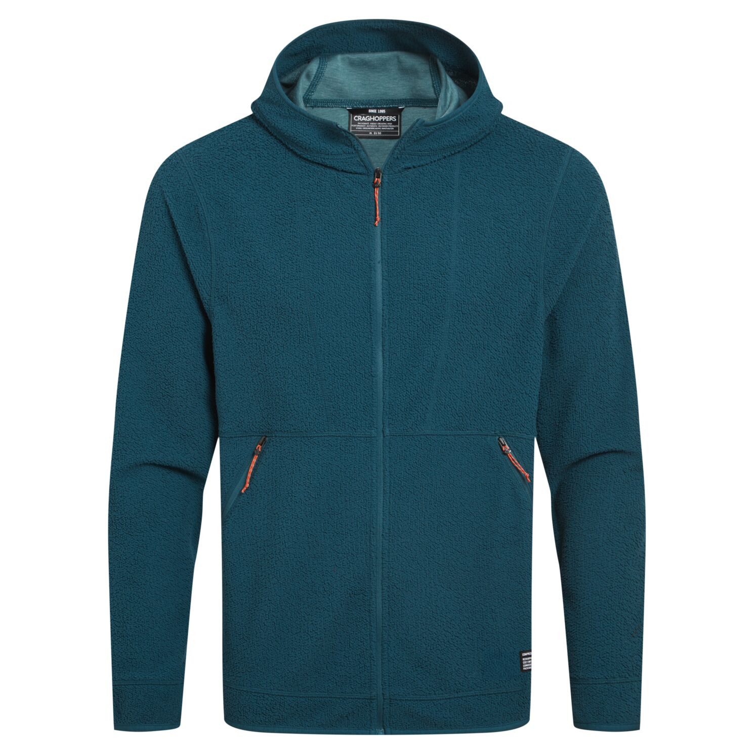 Craghoppers Trekkingjacke Craghoppers - Complite Fleece Jacke dünne Fleecejacke, petrol