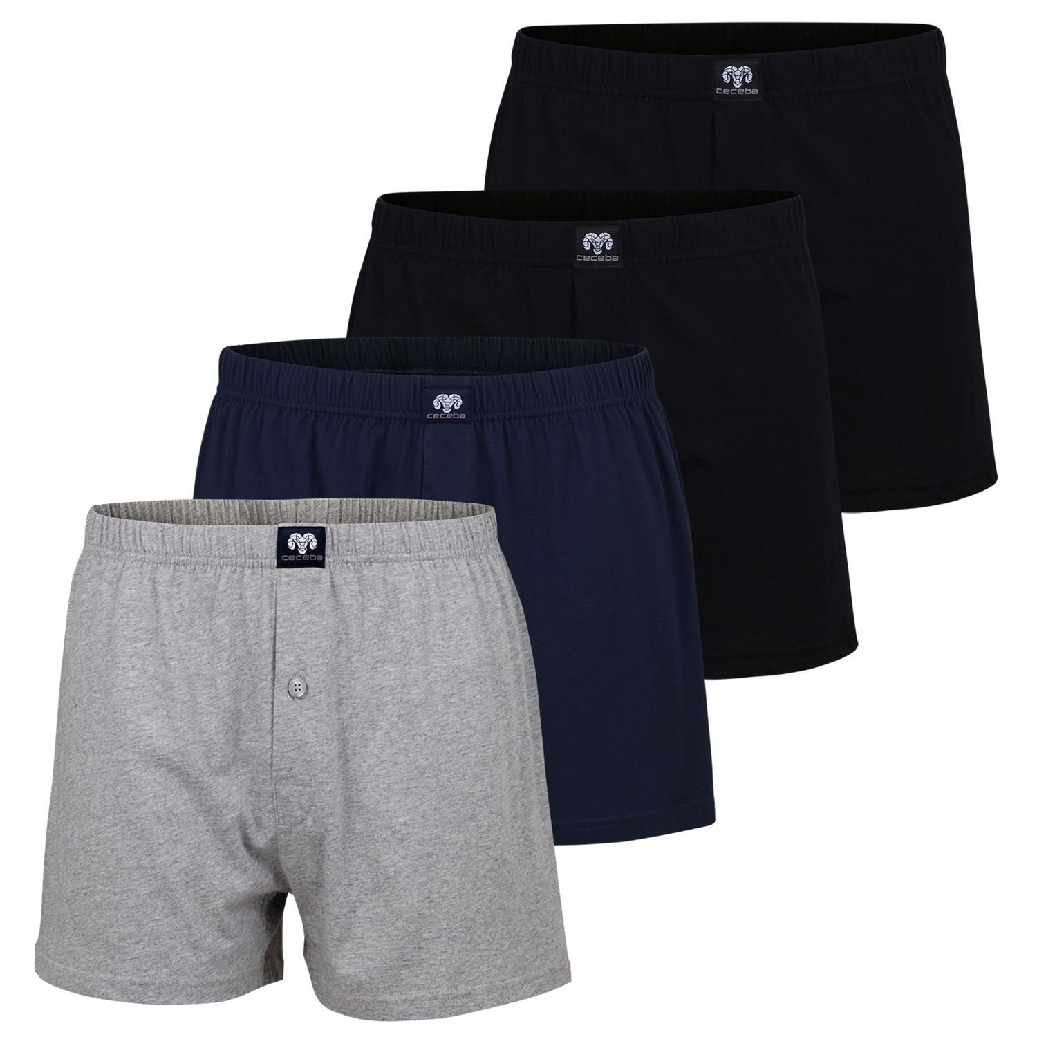 CECEBA Boxershorts (4-St) CECEBA weite Herren günstig online kaufen