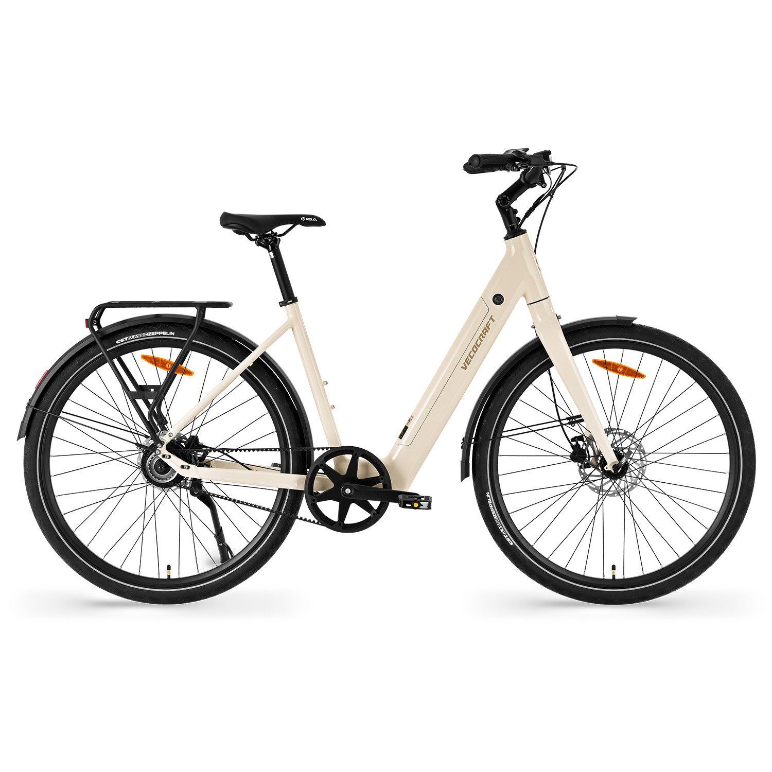 E-Bike Cityrad 28" LUNA NEO Elektrofahrrad mit Gates Riemenantrieb, Torque Sensor