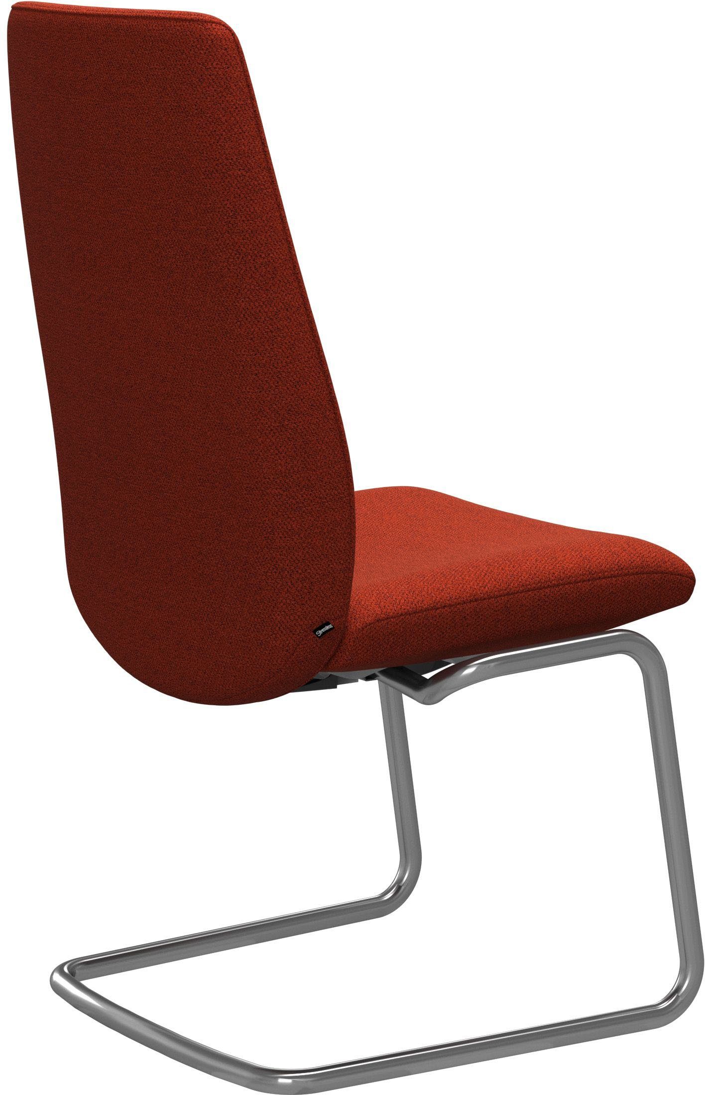 Back, Größe Beinen Polsterstuhl High aus mit glänzend Stressless® Chrom Stahl L, Laurel, in