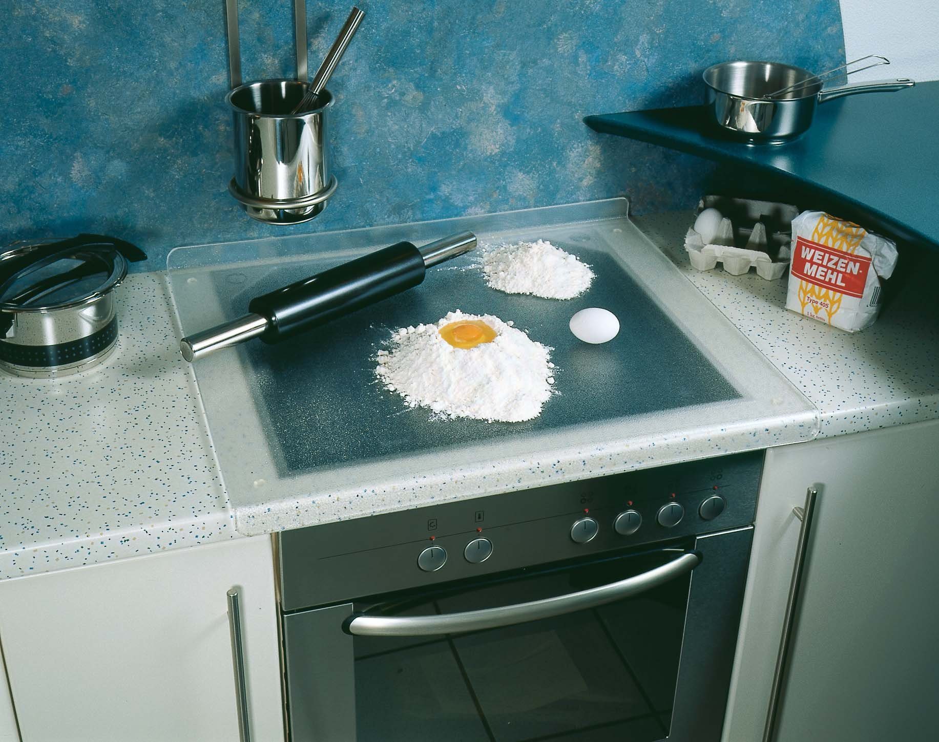 GSD HAUSHALTSGERÄTE Schneide- und Abdeckplatte, Glas